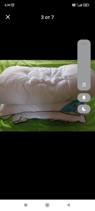 Бебешка олекотена завивка -зимна р-р 95/145см