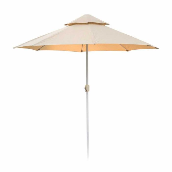 Плажен чадър Кафяв – 220см/270см