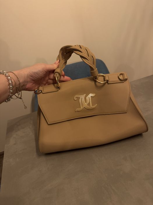 Бежова чанта Juicy Couture