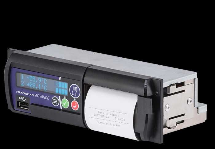 Inregistrator de temperatura camion semiremorca Transcan Advance Pro