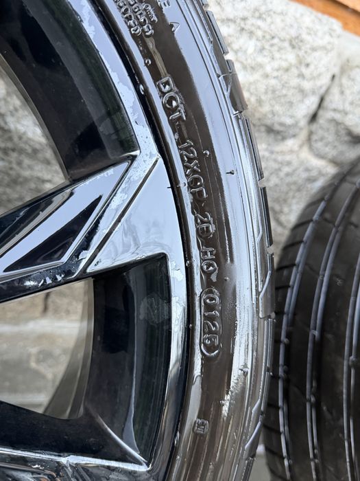 Оригинални 19 джанти 5х112 с летни гуми ханкук