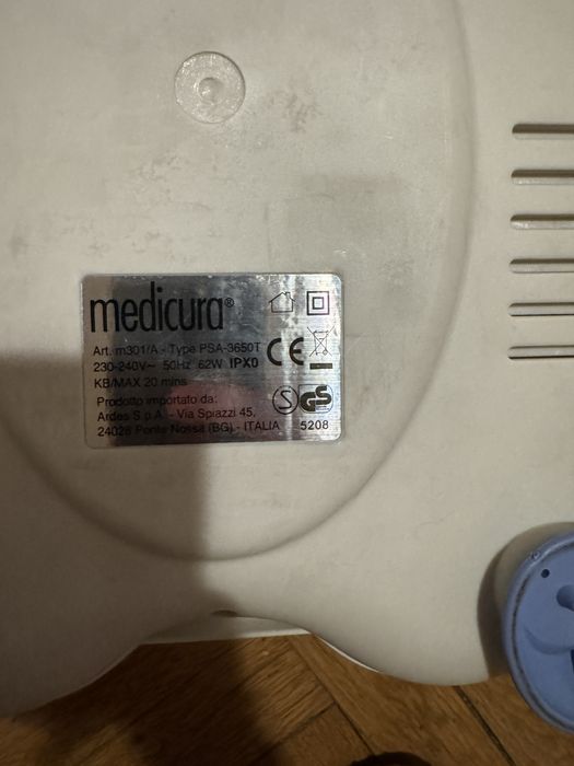 Cădiță hidromasaj pentru picioare Medicura M301