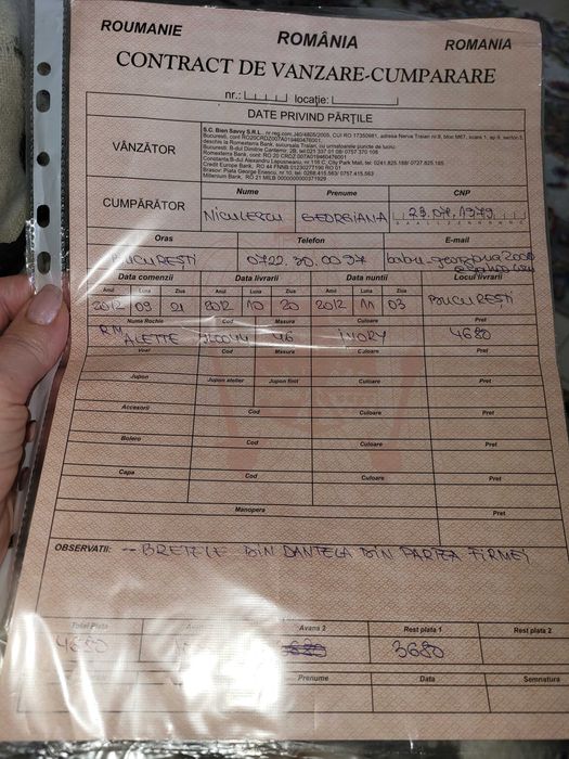 Vand Rochie de mireasa Bien Savvy