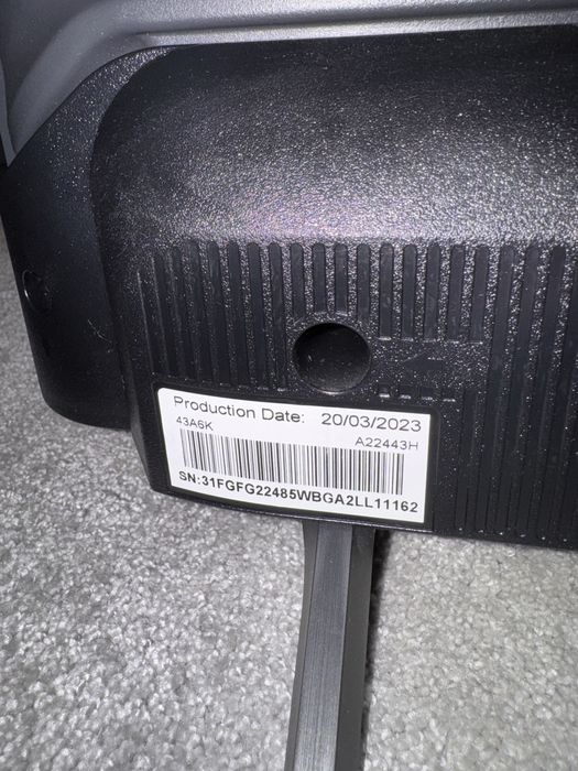 Smart Телевизор Hisense 43A6K 109см черен