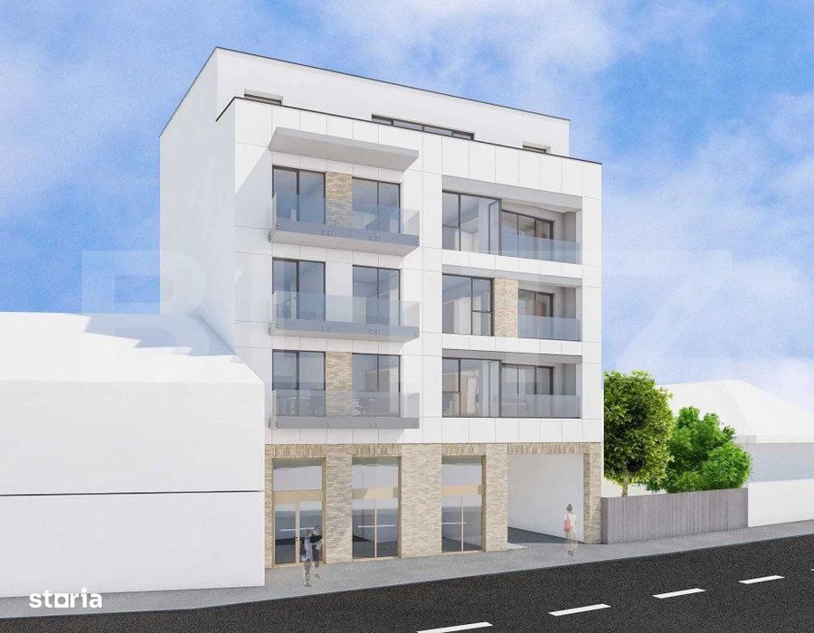 Apartament de 2 camere, bloc premium, etaj intermediar, Zona Semicentr — fotografia 3