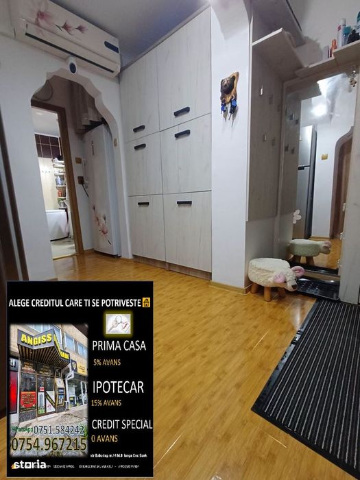 Apartament 2 Camere – Cartier E3 (Complet Mobilat, Parter Înalt)