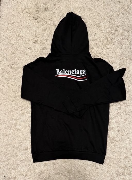 Hanorac Balenciaga negru