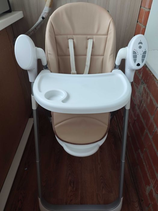 Электрокачели стульчик для кормления 2в1