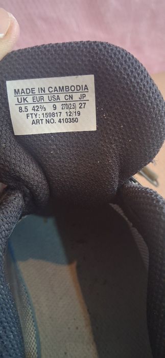 Adidași Salomon gore-tex mărimea 42⅔