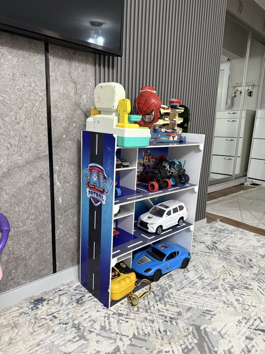 Гараж для машинок, паркинг