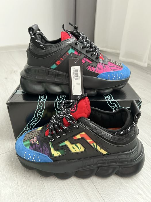 Versace Chain Reaction Purpel/ Black 42