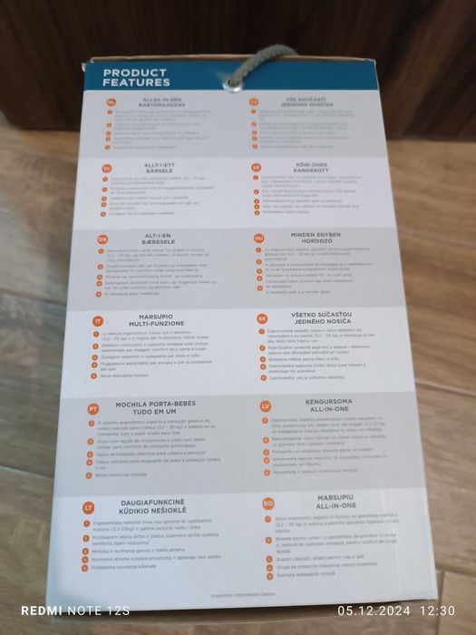 Ергономична раница Ergobaby Omni 360