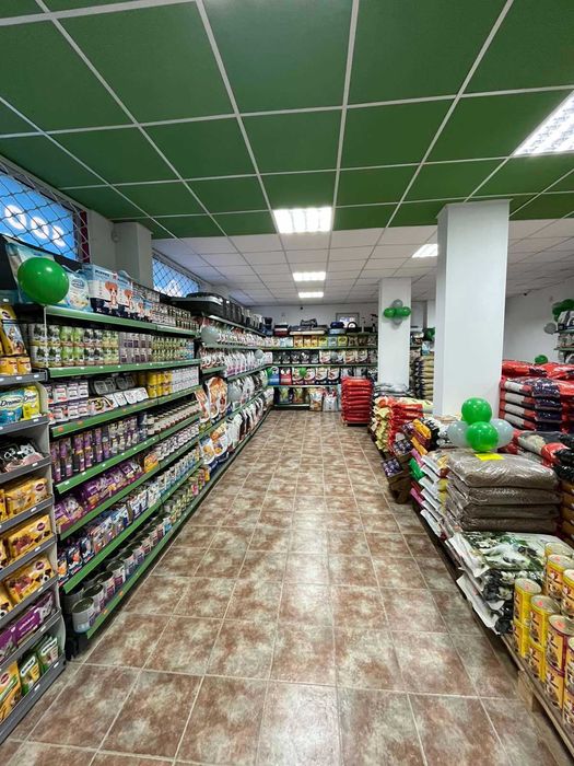 Стелажи за зоомагазин, Крайстенни стелажи, Островни стелажи, НОВИ