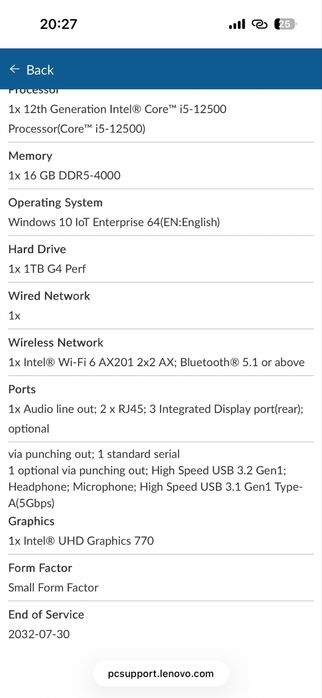 Unitate lenovo p360 ultra