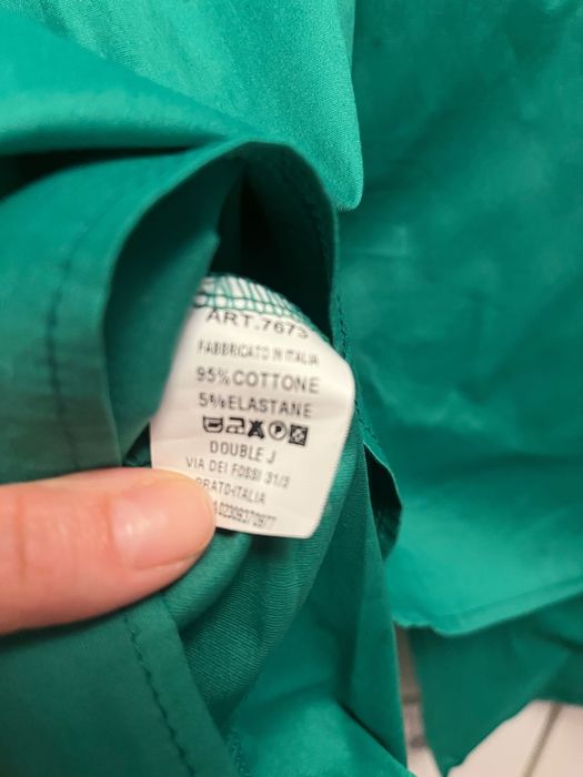 Bluza verde asimetrica, marimea m/l