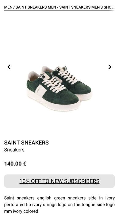 Pantofi sport,Sneakersi barbati,Saint Sneakers,marime 43