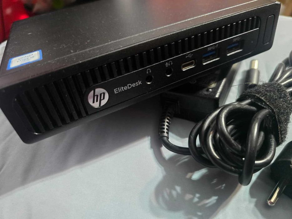Mini PC HP EliteDesk 800 G2 Mini, Intel Core i5, 8GB RAM DDR4, SSD 256GB NVMe M.2