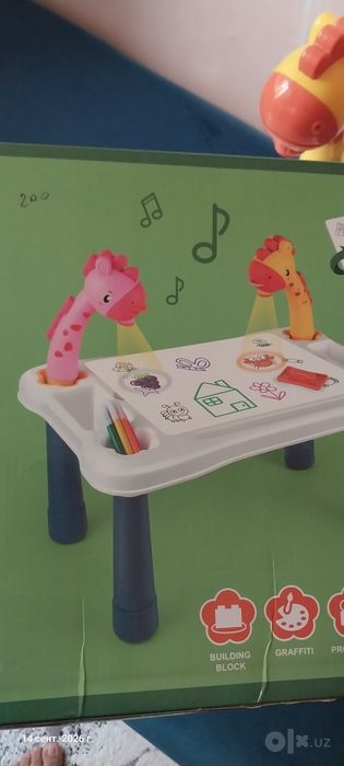 Prajektirli stolcha , õyinchoq