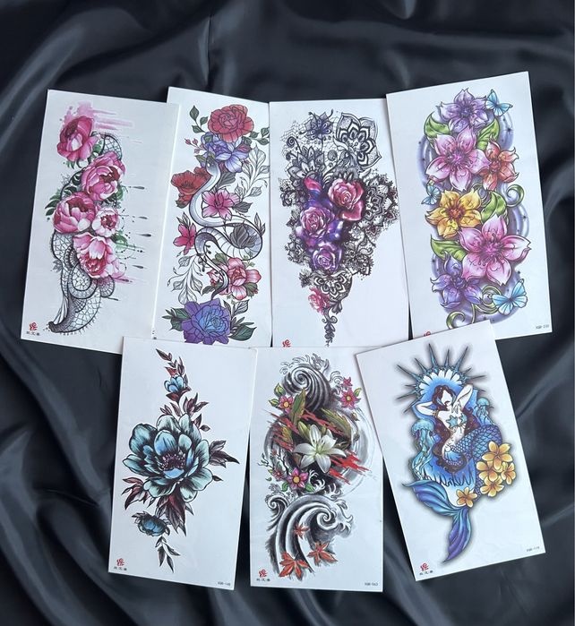 Временные татуировки