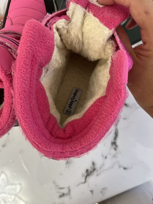 Зимние ботинки для девочек 34 размера