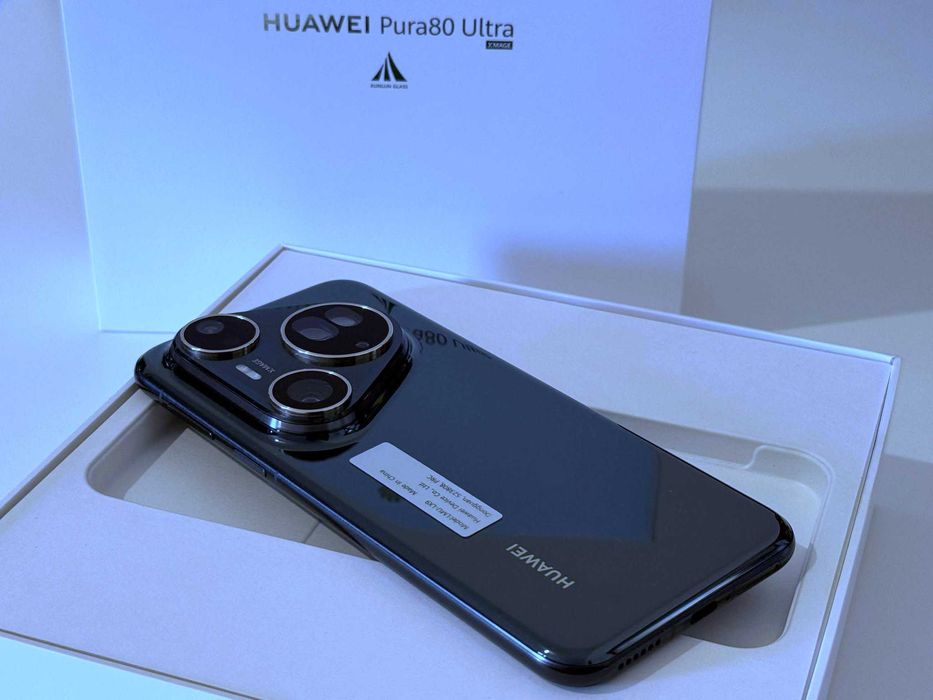 Бартер! НОВ! Huawei Pura 80 Ultra 512/16GB Golden Black (Черен) 10 Цикъла.