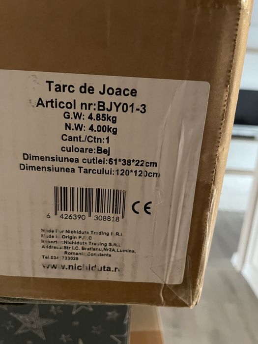 Tarc de joaca copii si bebelusi