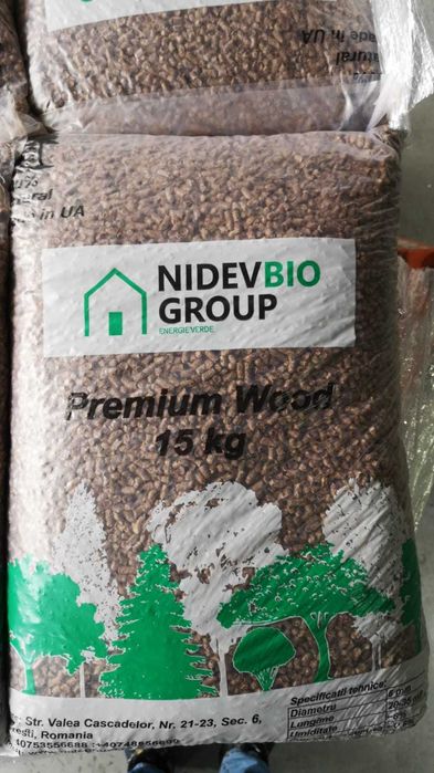 Vindem peleți din rășinoase calitatea Premium (A1).