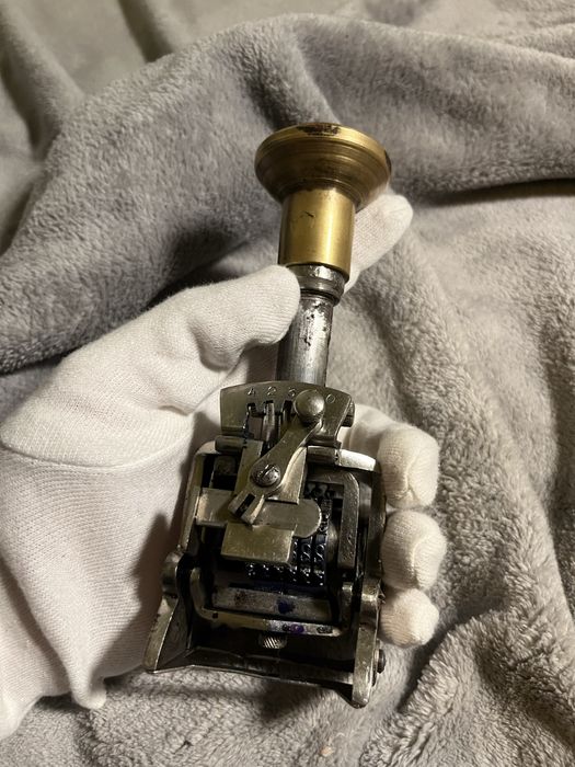 Stampila numeratoare mecanica