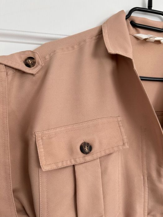 Salopetă H&M xs culoare bej
