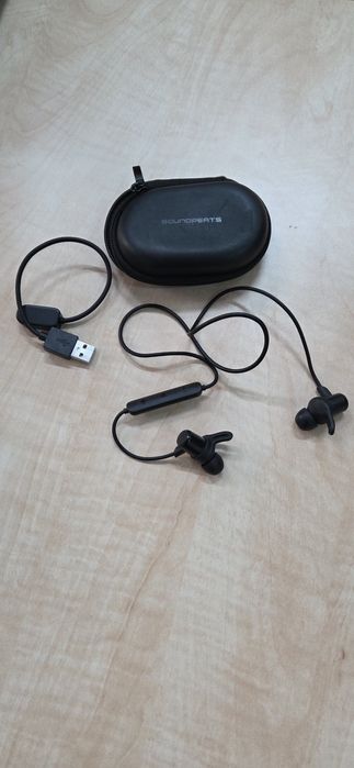 Casti Bluetooth Soundpeats Q35 Black