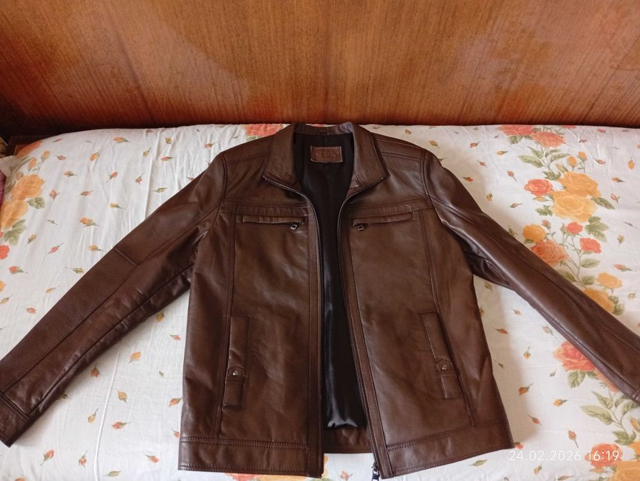 Кожено яке естевена кожа