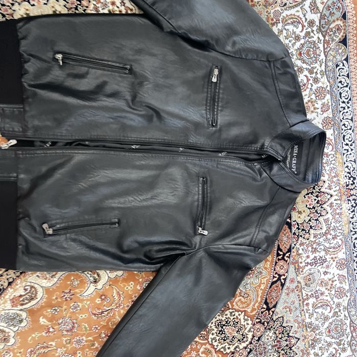 Кожанная куртка мужская