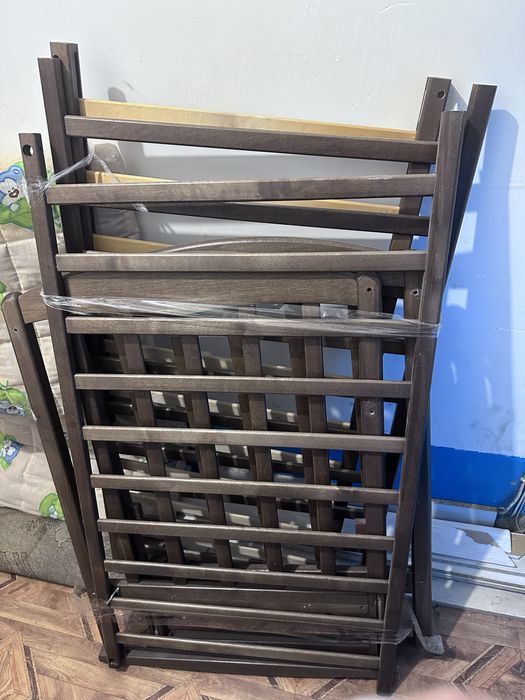 Кровать детская с матрацом из гречки