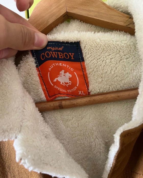 Кафяво дънково яке XL Cowboy ново