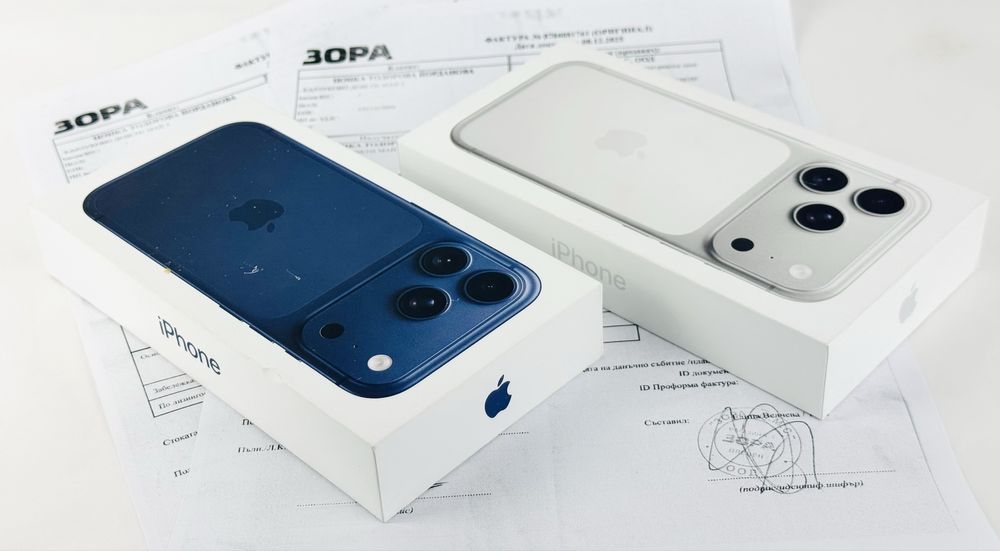 НАЛИЧЕН! Apple iPhone 17 Pro 256GB Deep Blue / Silver 2г. Гаранция!