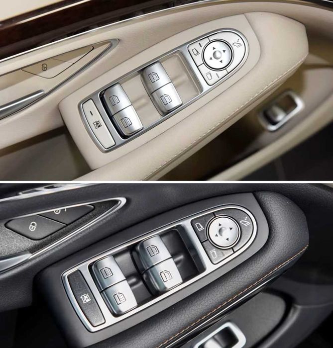 Panou consolă butoane geamuri electrice Mercedes S E C w222 w213 w205