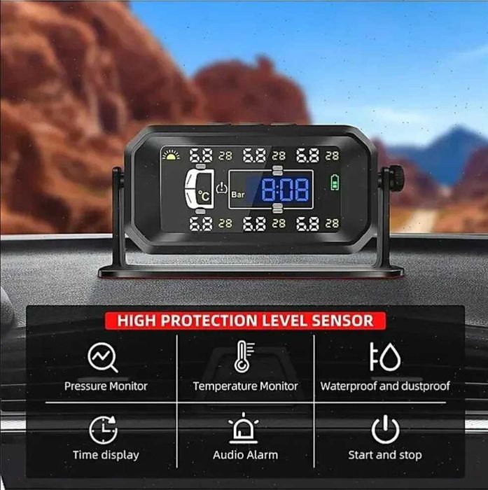 Система контроля давления в шинах TPMS для грузовиков, до 8бар