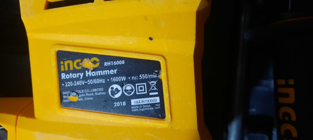 Продаётся перфоратор Ingco, SDS-MAX.