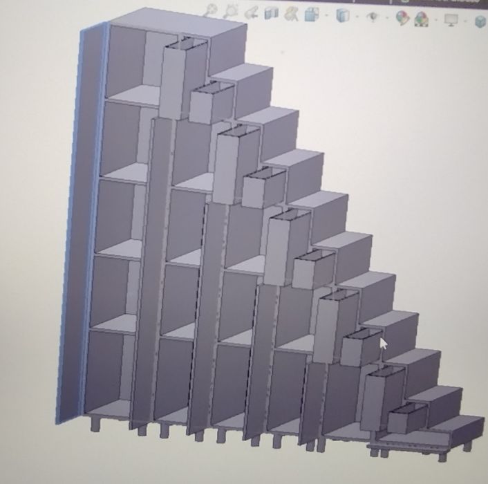 Scara  cu spatiu depozitare , dressing , bucatarii, mobila la  comanda