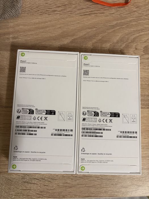 Чисто нови iPhone 17 – 256GB , фабрично запечатани!