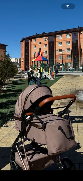 Коляска 2в1 ining baby с сумкой