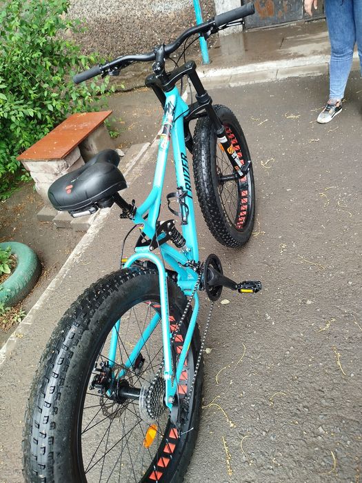 Фэтбайк, двухподвес