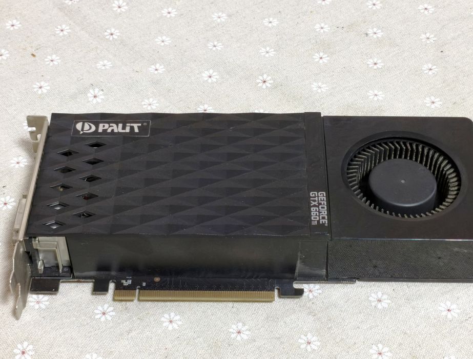 Видеокарта Palit GeForce GTX 660 Ti на компьютер игровая