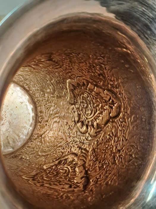 Стара сребърна ваза