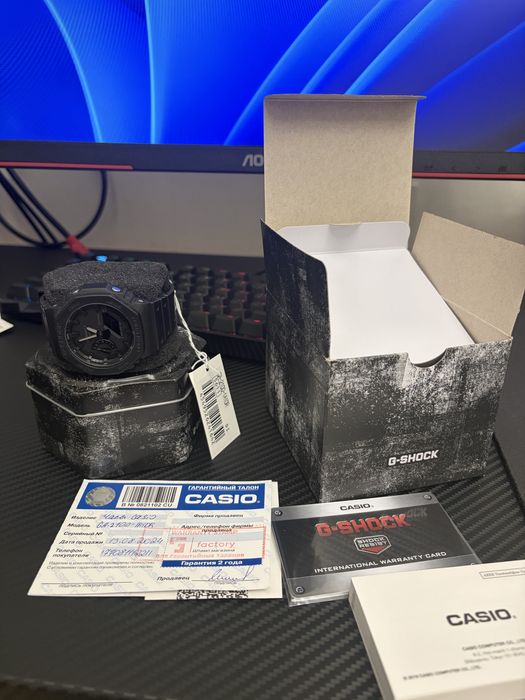 Casio G-Shock GA-2100-1A1DR (All Black