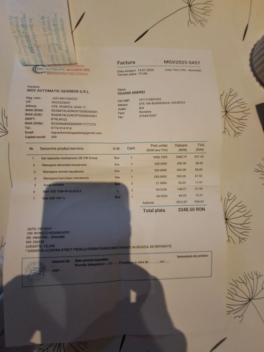 Golf 6 variant 2010 automat