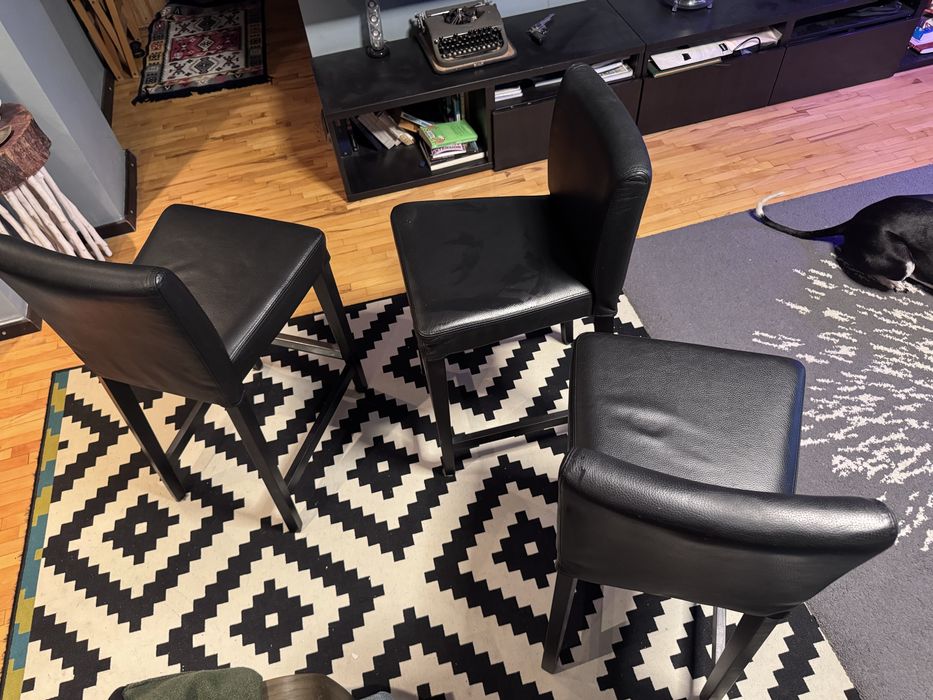 Set 3 scaune bar Ikea