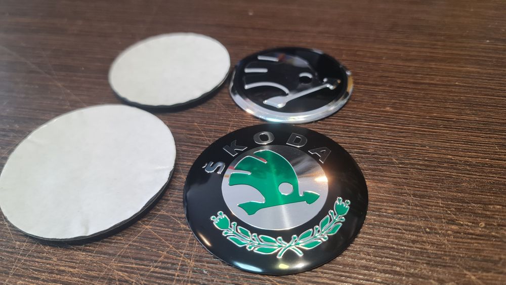 Емблема за капачки на джанти на Шкода Skoda