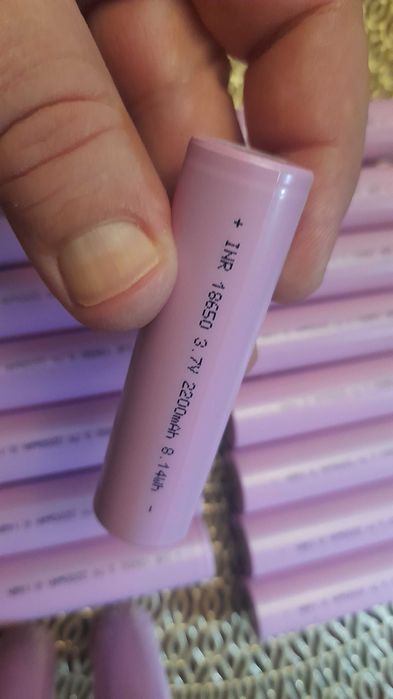 acumulatori noi 18650 celule 2200mA  INR 18650 ptr scule electrice etc