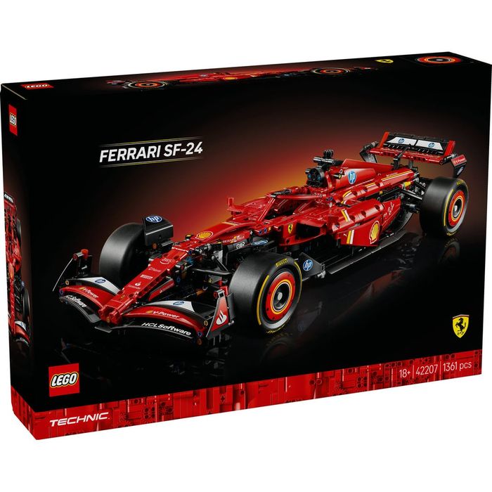 Lego 42207 F1 Кола Ferrari SF-24 lego technic lego formula 1